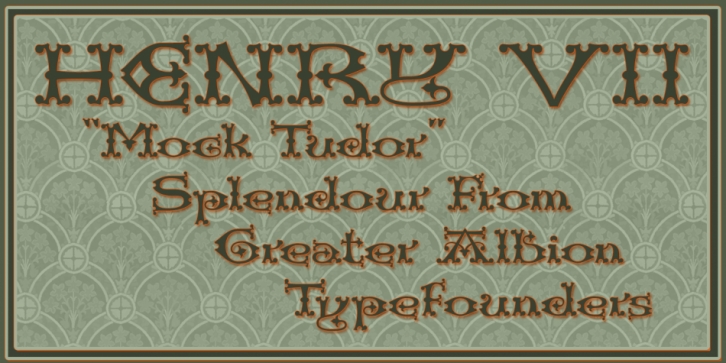 Henry VII Font Download