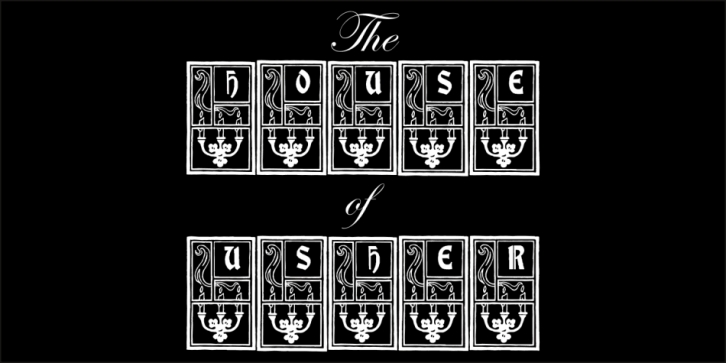 The House of Usher Font Download