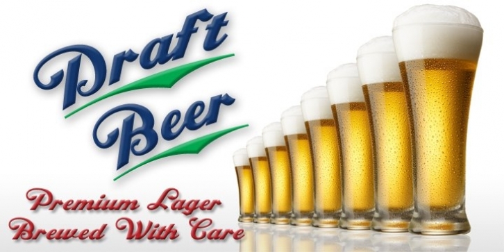 Draft Beer Font Download