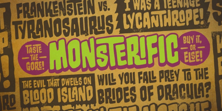 Monsterific BB Font Download