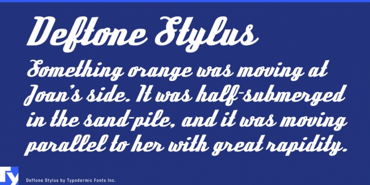 Deftone Stylus Font Download