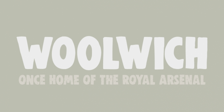 Woolwich Font Download