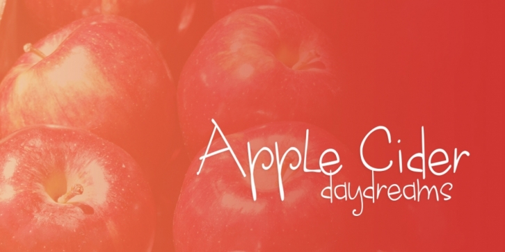 Apple Cider Daydreams Font Download