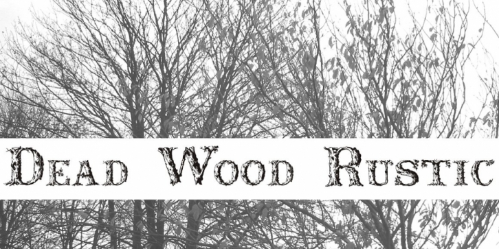 DeadWoodRustic Font Download