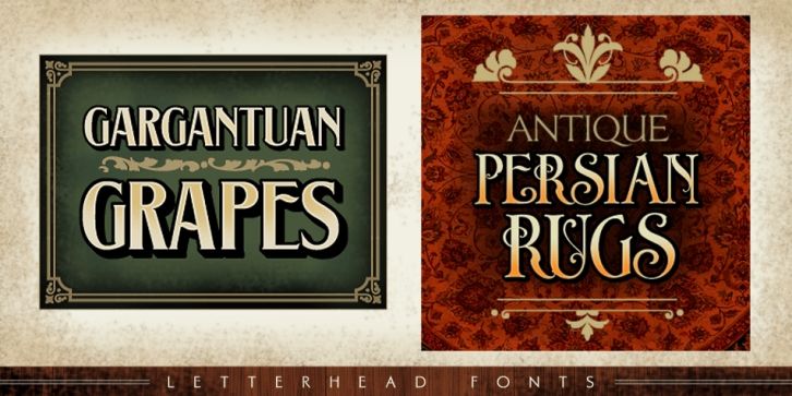 LHF Saratoga Ornaments Font Download