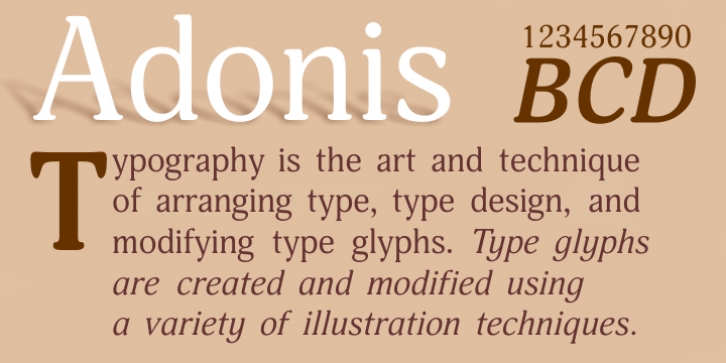 Adonis Font Download