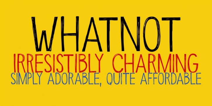 Whatnot Font Download