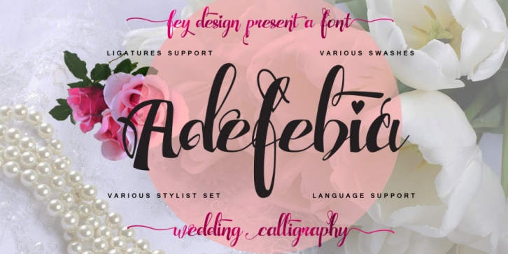 Adefebia Font Download