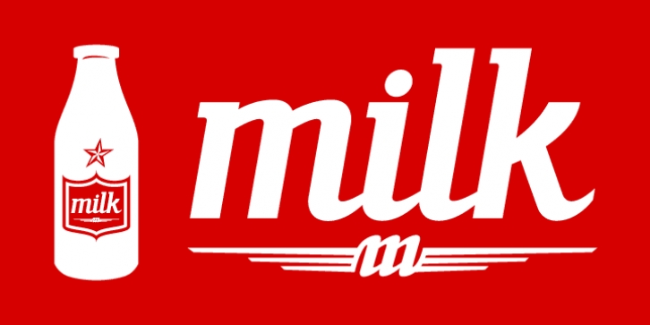ABTS milk Font Download