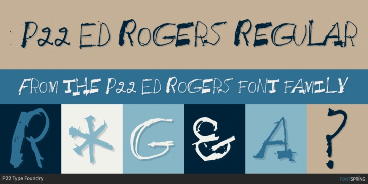 P22 Ed Rogers Font Download