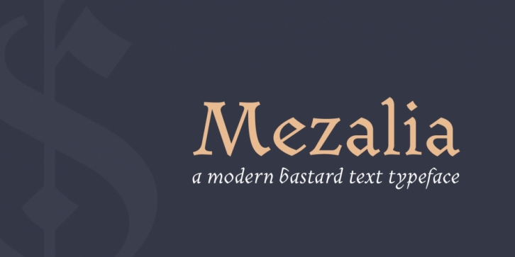 Mezalia Font Download