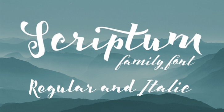 Scriptum Font Download