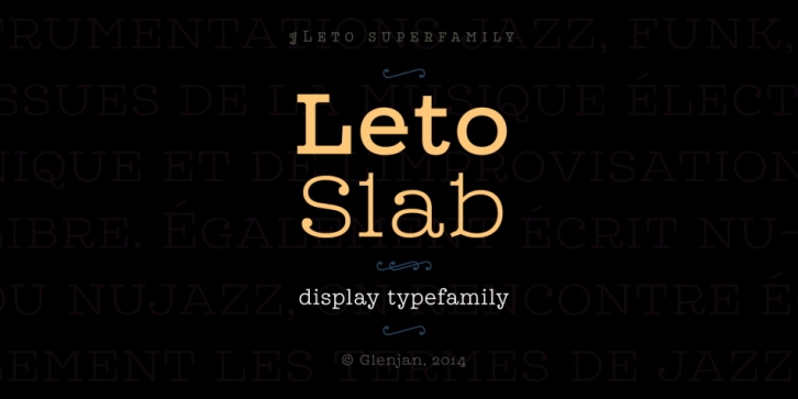 Leto Slab Font Download