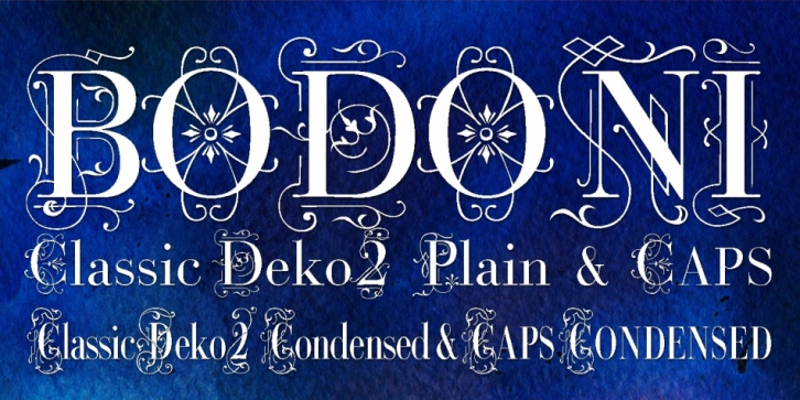 Bodoni Classic Deco Two Font Download