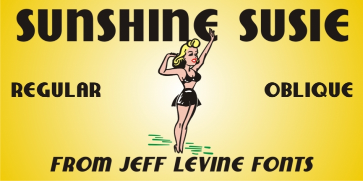Sunshine Susie JNL Font Download