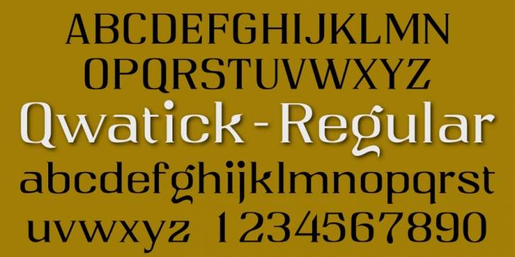 Qwatick Font Download