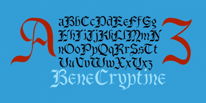 BeneCryptine Font Download