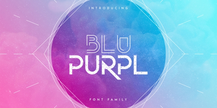 BluPurpl Font Download