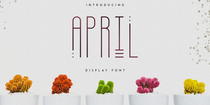 [Spring Vibes] April Font Download