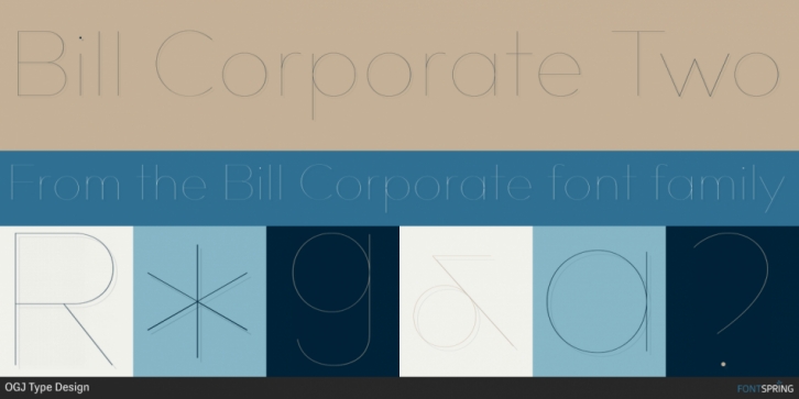 Bill Corporate Font Download