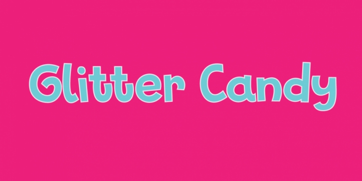 Glitter Candy Font Download