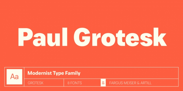 Paul Grotesk Font Download