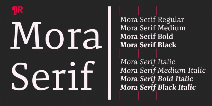 Mora Serif Font Download