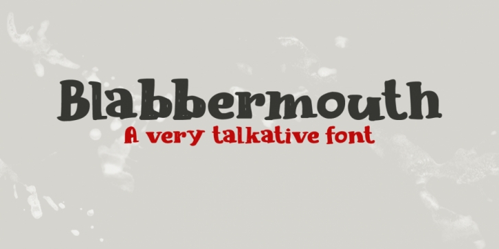 Blabbermouth Font Download