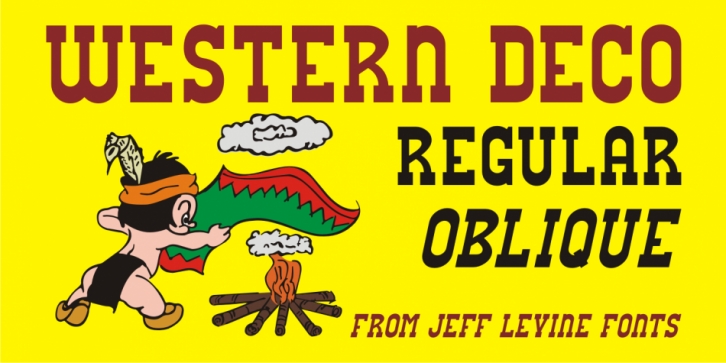 Western Deco JNL Font Download