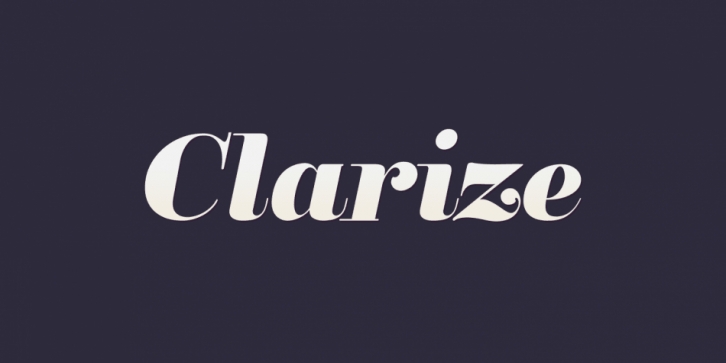 Clarize Font Download