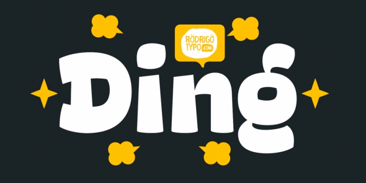 Ding Heavy Font Download