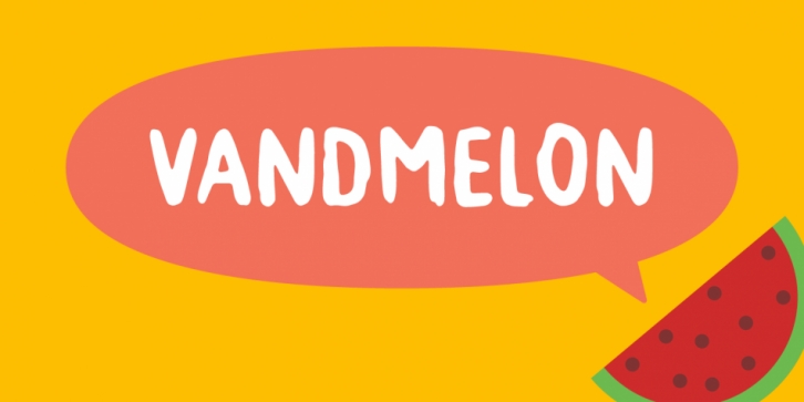 Vandmelon Font Download