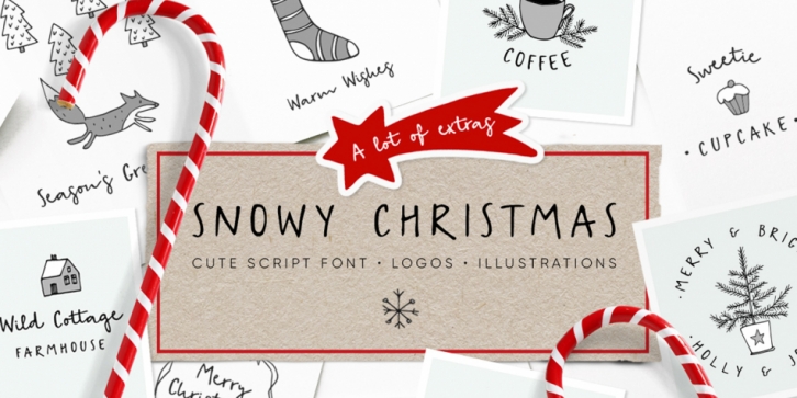 Snowy Christmas Font Download