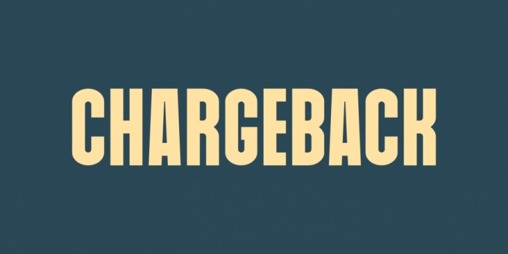 Chargeback Font Download