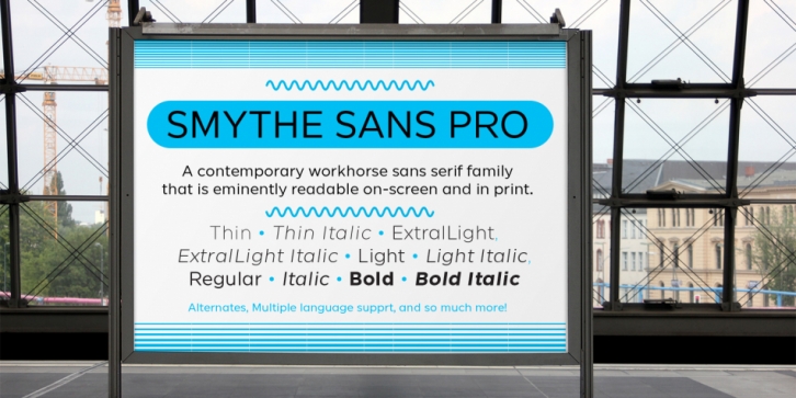 SmytheSans Pro Font Download