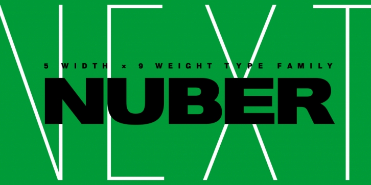 Nuber Next Font Download