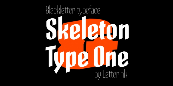 Skeleton Type One Font Download