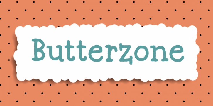 Butterzone Font Download