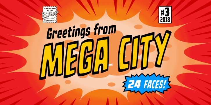 Mega City Font Download