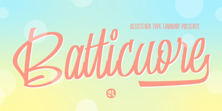 Batticuore Font Download