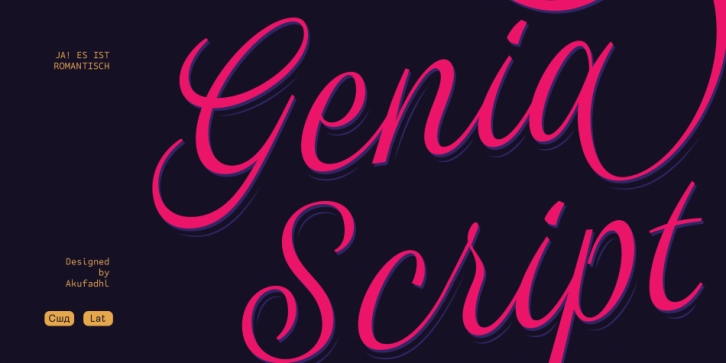 Genia Font Download