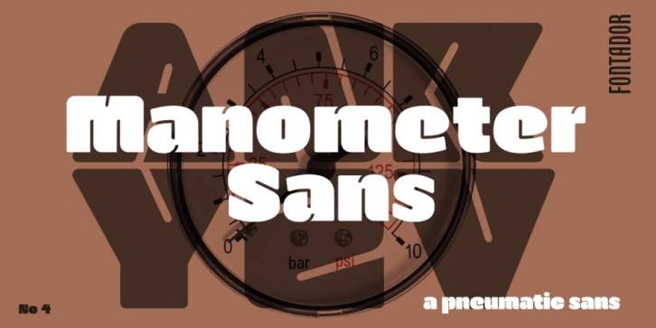 Manometer Sans Font Download