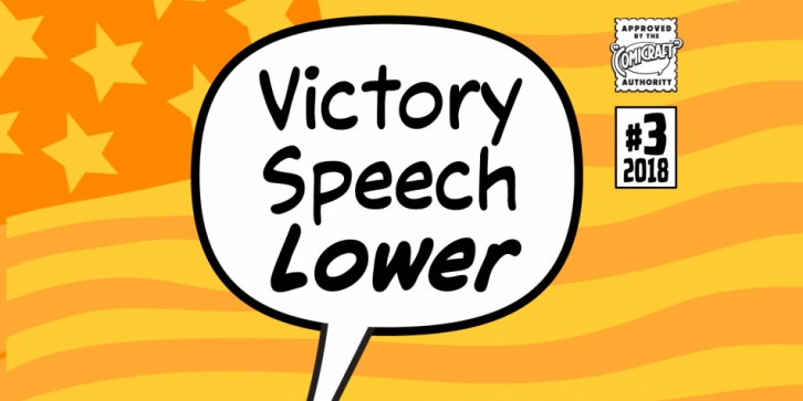 Victory Speech Lower Font Download