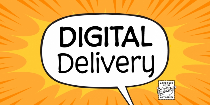 Digital Delivery Font Download
