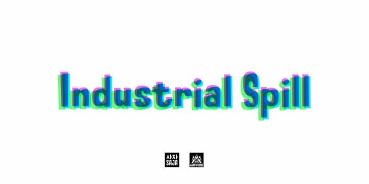 Industrial Spill Font Download