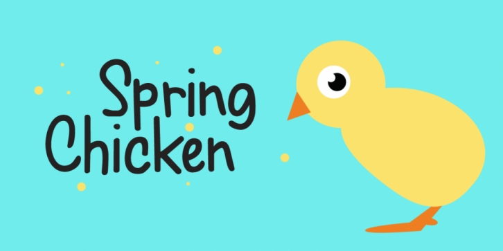 Spring Chicken Font Download