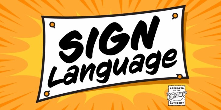 Sign Language Font Download