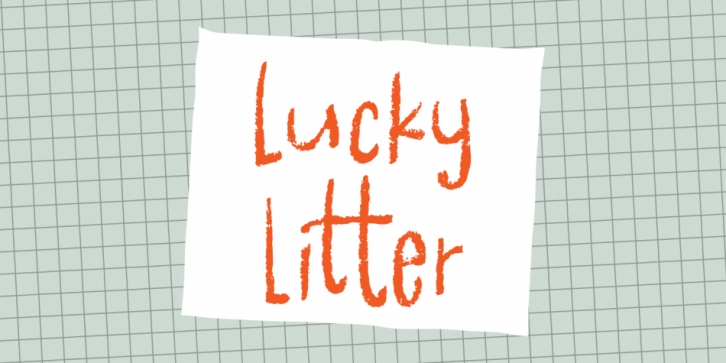 Lucky Litter Font Download