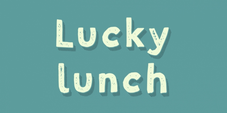 Lucky lunch Font Download