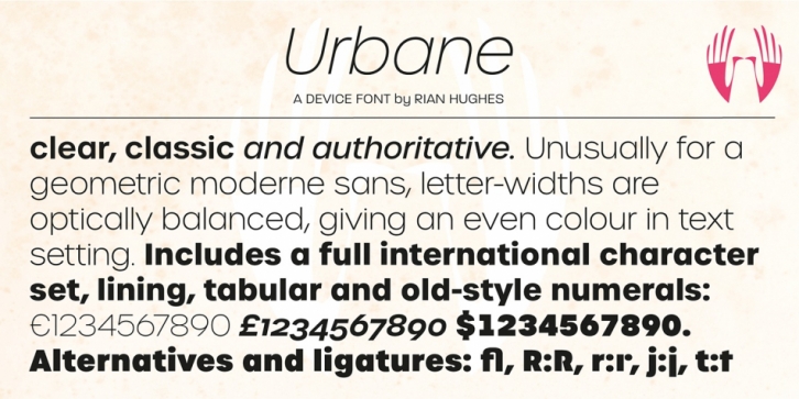 Urbane Font Download